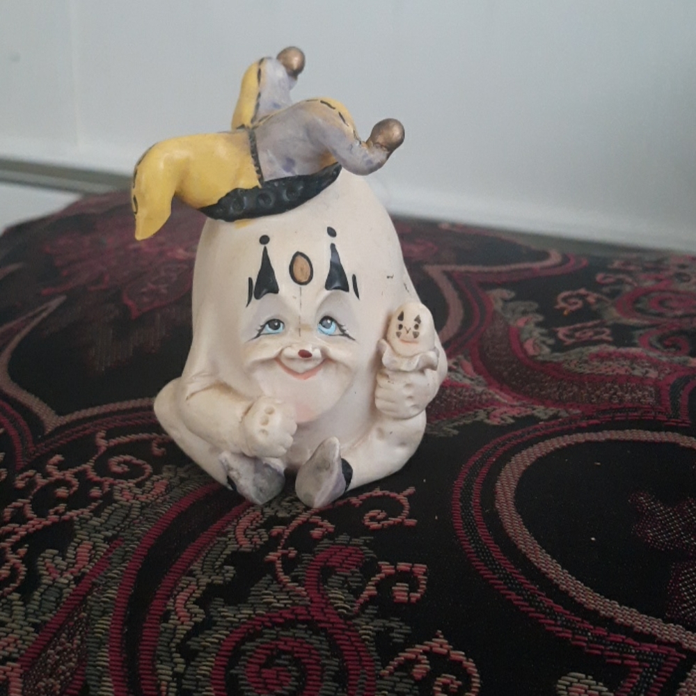 Allyson Nagel Jester Egg figurine